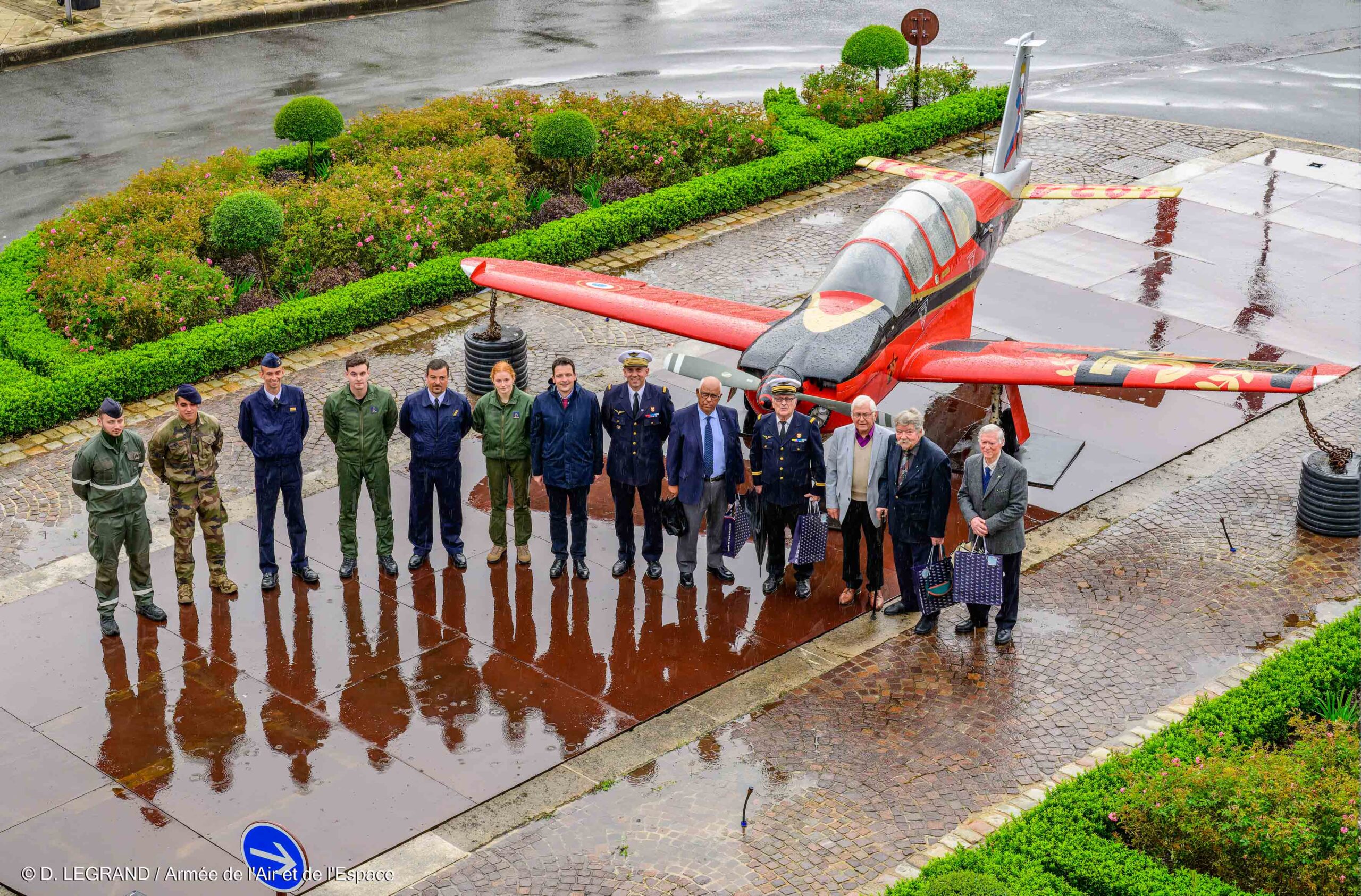 Cognac BA 709, Arpète P8 à l'honneur. Hommage à Albéric 2