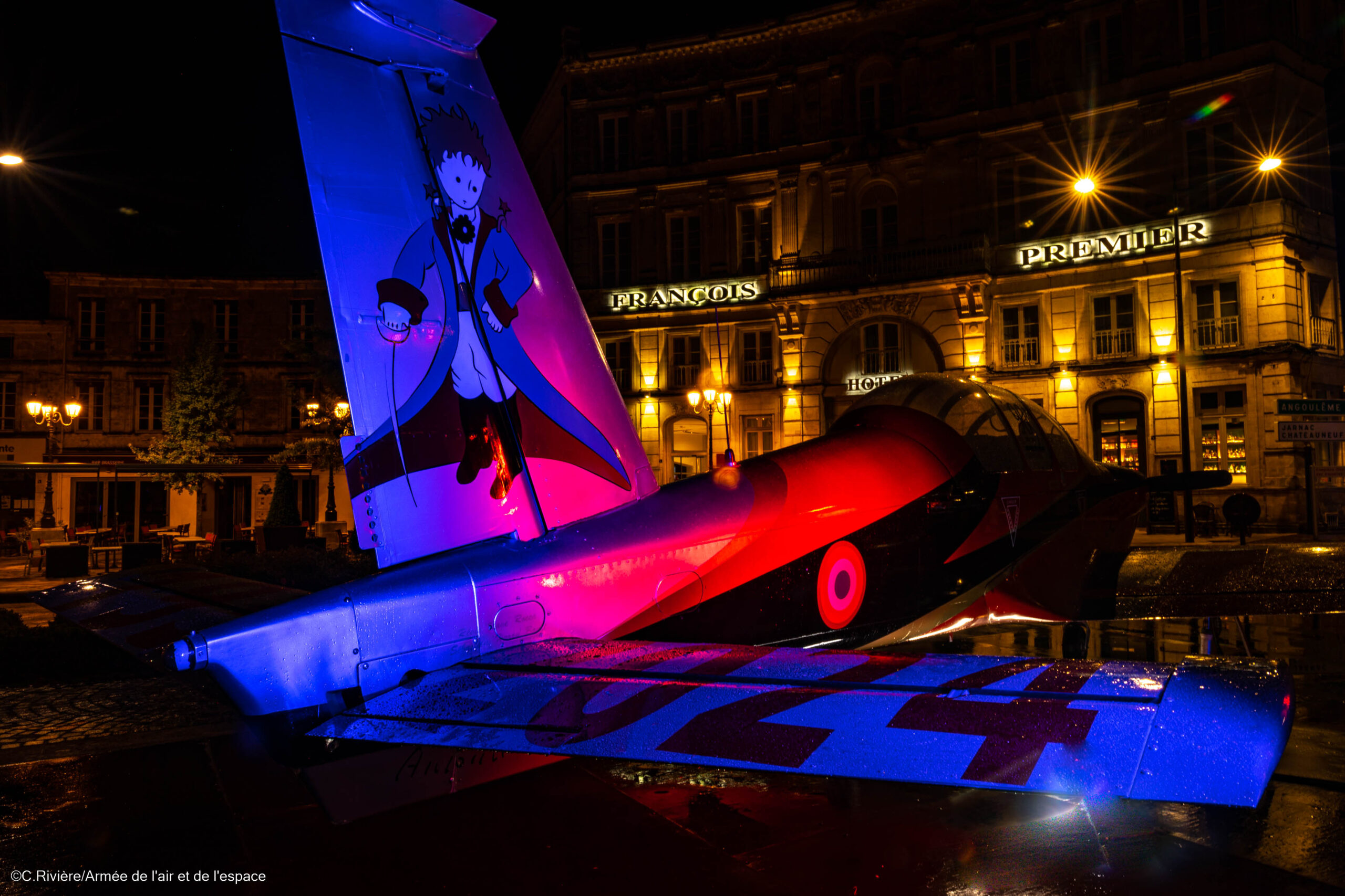 Cognac BA 709, Arpète P8 à l'honneur. Hommage à Albéric 3